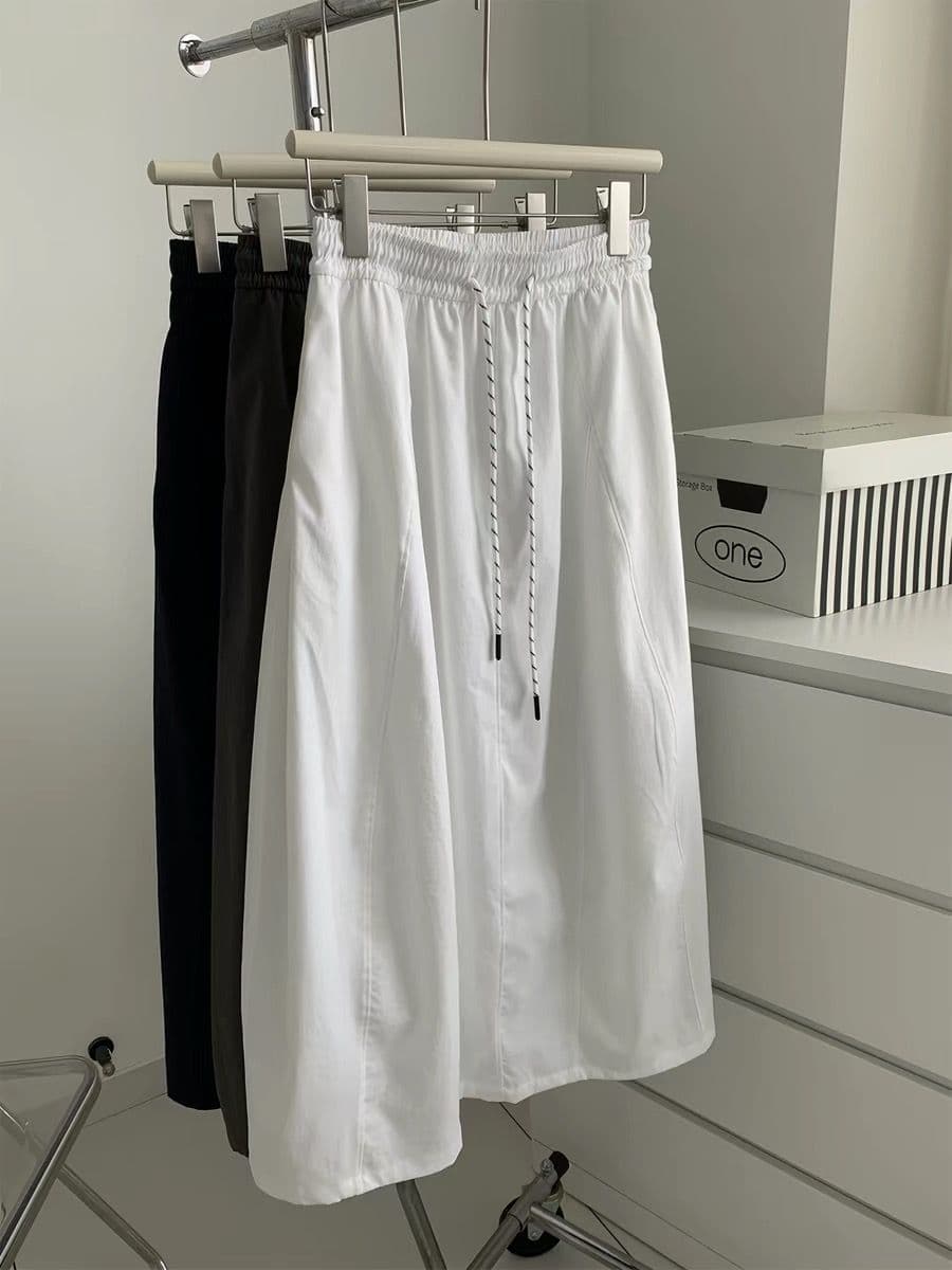 원본 원단 안감 특별 빅 사이즈 300 근 패치워크 꽃밭 치마 여자 중간 롱 코트 여름 워크웨어 치마 상세 이미지 13
