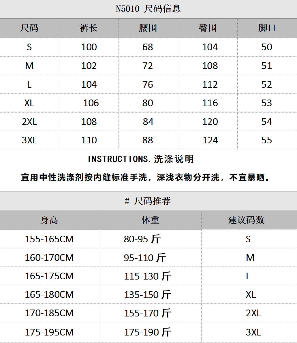 2026 파란색 별 프린트 스트레이트 모통이 칼 청바지 남녀 봄 새로운 캐주얼 다용도 롱 바지 트렌디 상세 이미지 7