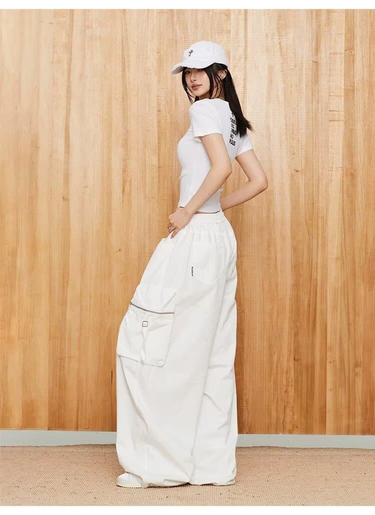 스트리트 댄스 아메리칸 대 바나나 낙하산 병 운동 긴 바지 여성 재즈 댄스 핫걸 상세 이미지 19