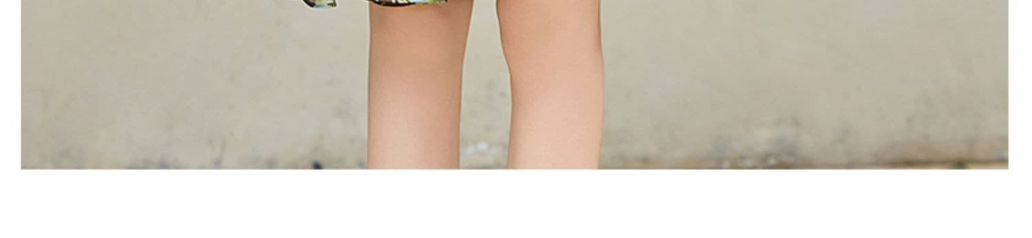 패션 프린트 여성 드레스 여름 2026 새로운 작은 키 허리 수축 슬림해 보이는 캐주얼 외국 가스 연령 감소 꽃무늬 치마 상세 이미지 12
