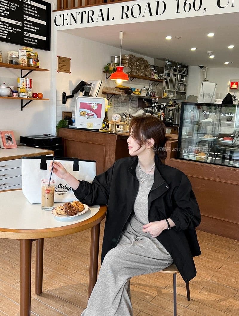 워크웨어 여성 코트 여름 2026 새로운 한국 스타일 자외선 차단 에어컨 셔츠 루즈핏 캐주얼 작은 키 재킷 재킷 바람막이 상세 이미지 16