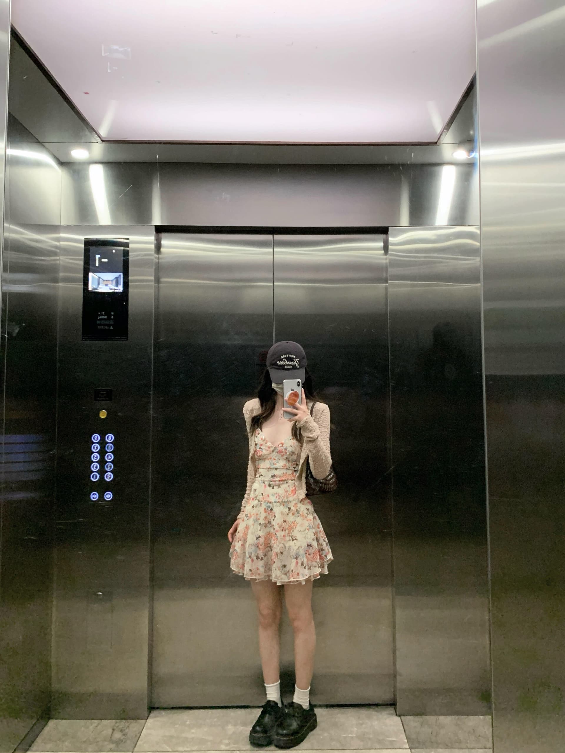 프랑스식 우아함 바람 오픈 가디건 슬림해 보이는 품격 꽃무늬 슬립 여성 드레스 투피스 슈트 2026 년 여름 새로운 상세 이미지 5