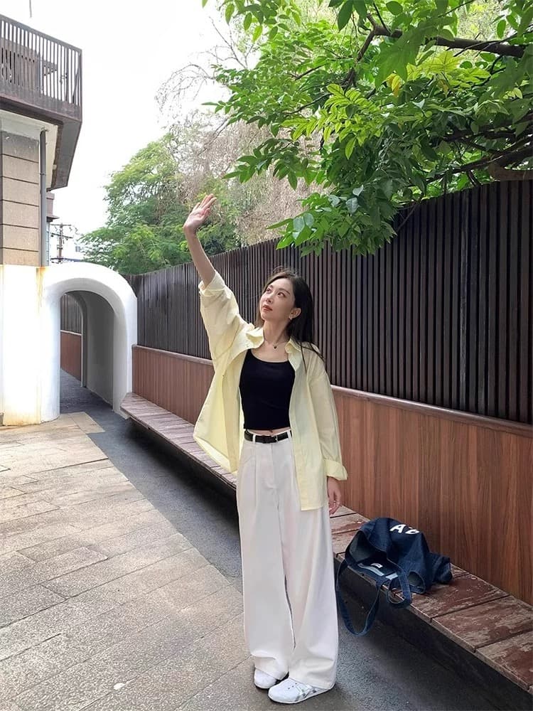 우유 화이트 광장 넥타이 가슴 패드 캐미솔 여름 몸매 가꾸기 표지 대리인 우유 만나는 인사이드 가져 가라. 민소매 외출용 맨위 상세 이미지 3