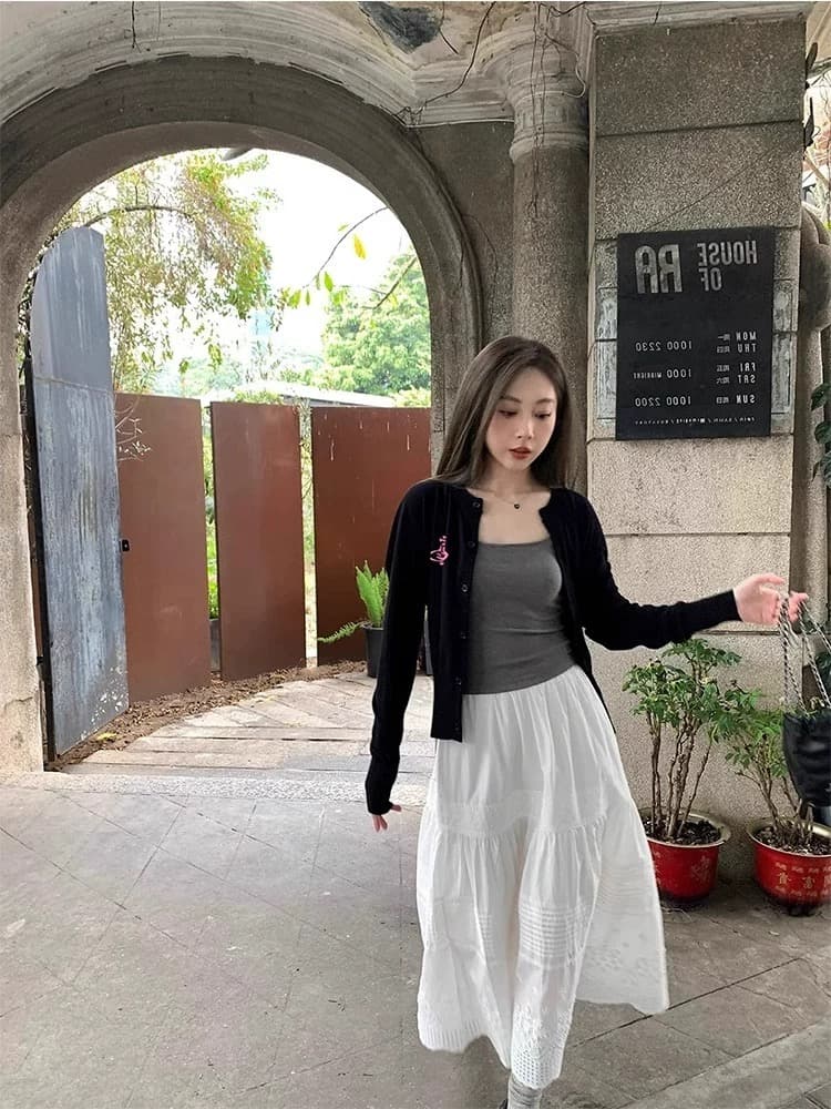 우유 화이트 광장 넥타이 가슴 패드 캐미솔 여름 몸매 가꾸기 표지 대리인 우유 만나는 인사이드 가져 가라. 민소매 외출용 맨위 상세 이미지 4