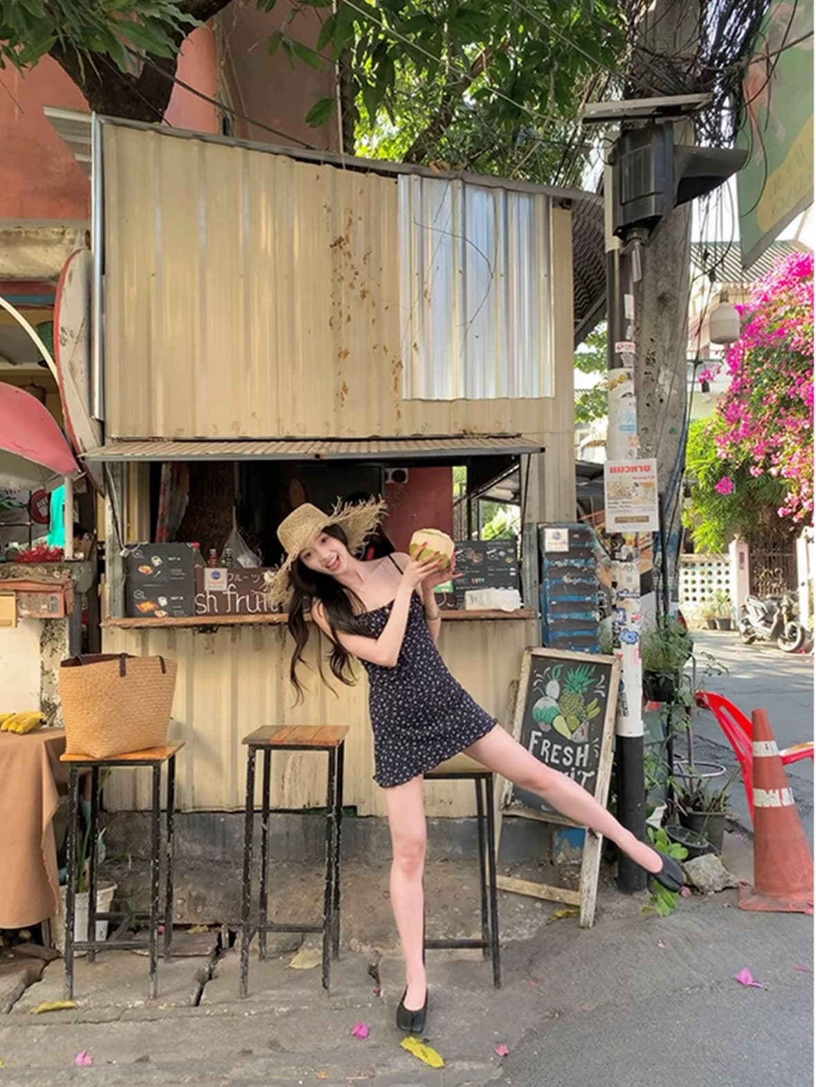와라. 금융 작은 말 꽃무늬 치마 순수한 욕망 꽃무늬 슬립 몸매 가꾸기 슬림해 보이는 여성 드레스 여름 치마 상세 이미지 3