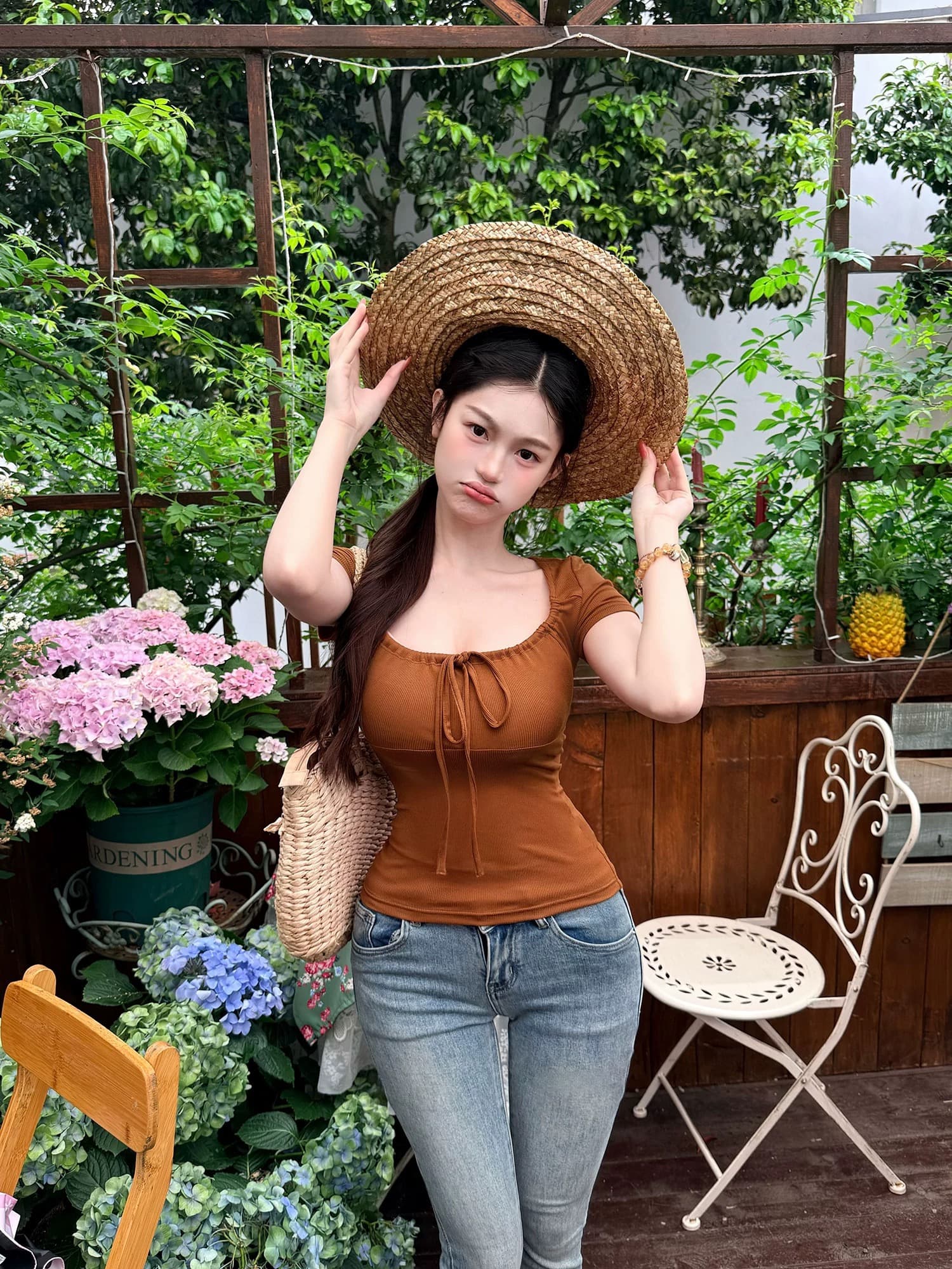 fart shop 순수한 그리고 욕망 2.0 라이 경기 서울 u 칼라 스트랩 반팔 티셔츠 봄 여름 몸매 가꾸기 허리 수축 맨위 상세 이미지 4