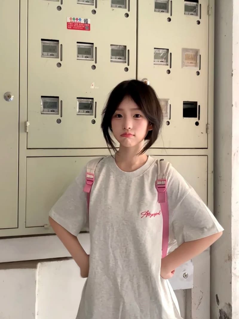 순면 240 그램 원본 자수 품질 업그레이드 주문 접착제 표준 아메리칸 루즈핏 반팔 티셔츠 맨위 여성 상세 이미지 3