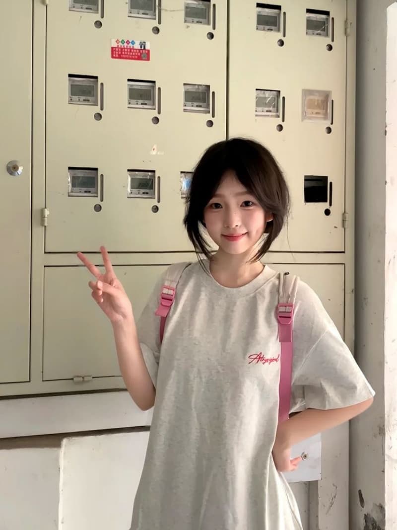 순면 240 그램 원본 자수 품질 업그레이드 주문 접착제 표준 아메리칸 루즈핏 반팔 티셔츠 맨위 여성 상세 이미지 5