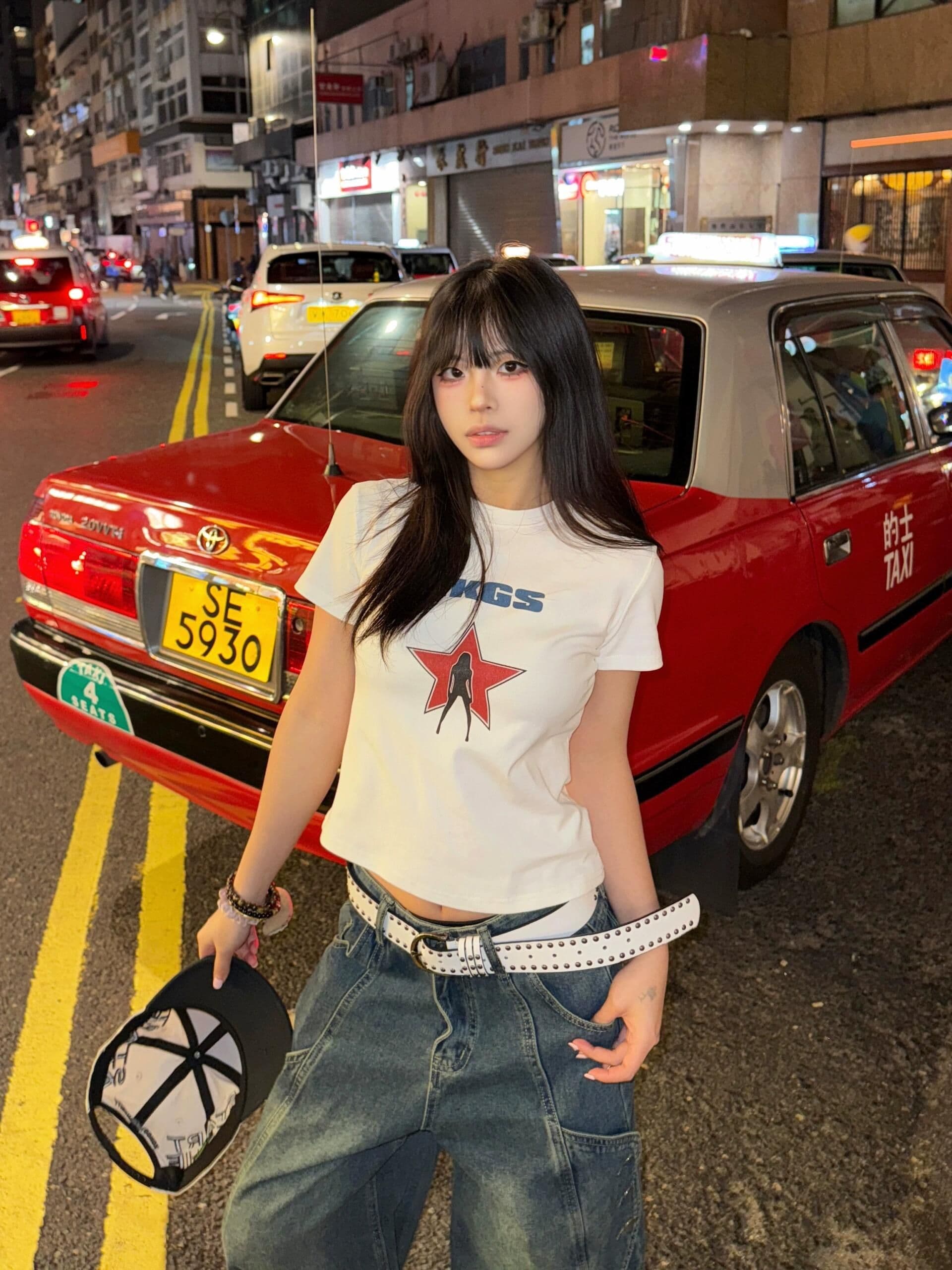 40 230 크 95 면 5 암모니아 Lun 이후 패키지 칼라 몸매 가꾸기 슬림해 보이는 긍정적 인 어깨 반팔 티셔츠 여성 여름 화이트