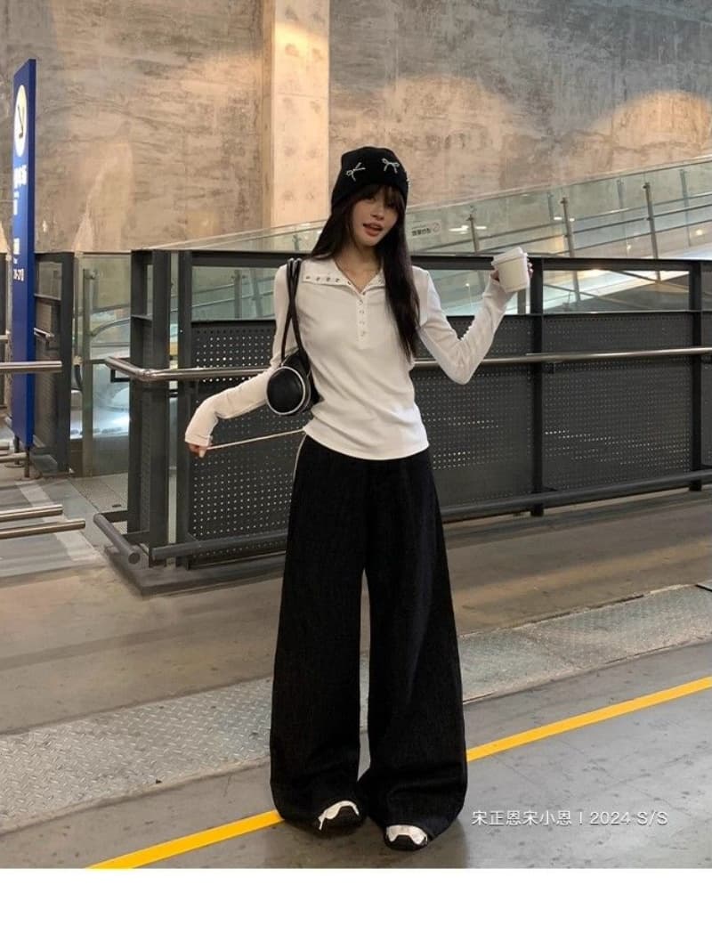 원본 원단 260 그램 사람들 면 긴팔 맨위 몸매 가꾸기 폴로 칼라 인사이드 가져 가라. 외출용 봄 가을 상세 이미지 11