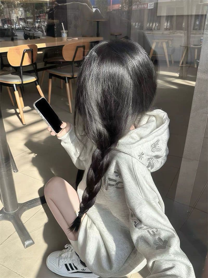 원본 크기 자수 순면 복합 아메리칸 2026 가을 겨울 털이 있고 두꺼운 루즈핏 느긋한 바람 커플 재킷 이미지 3