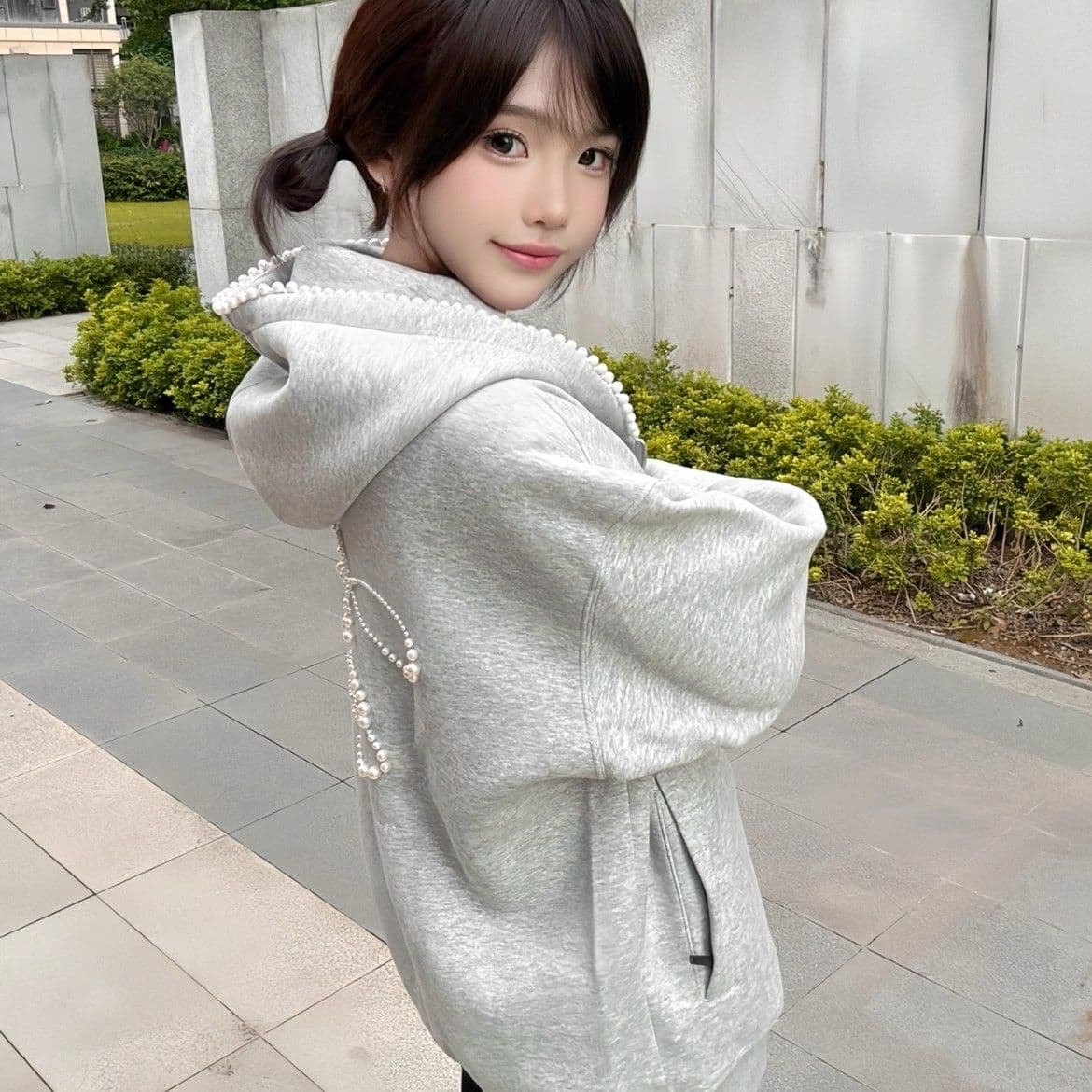 원본 마 작업 통치자 인치 아이언 지퍼 자수 주문 구슬 인사이드 펌프 가을 겨울 2026 년 아메리칸 높음 거리 비즈 박기