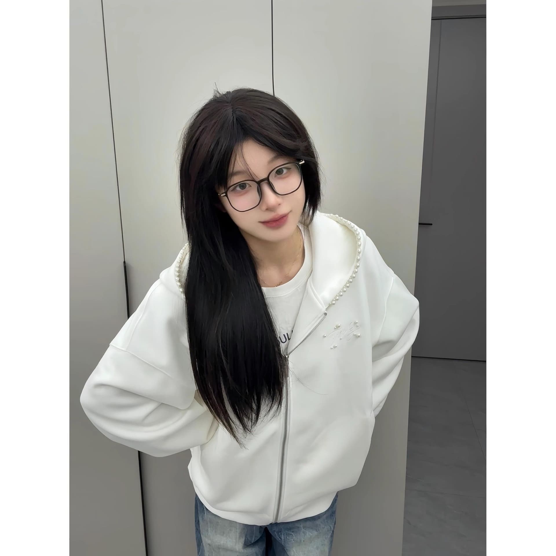 원본 마 작업 통치자 인치 아이언 지퍼 자수 주문 구슬 인사이드 펌프 아메리칸 레트로 진주 비즈 박기 자수 상세 이미지 4