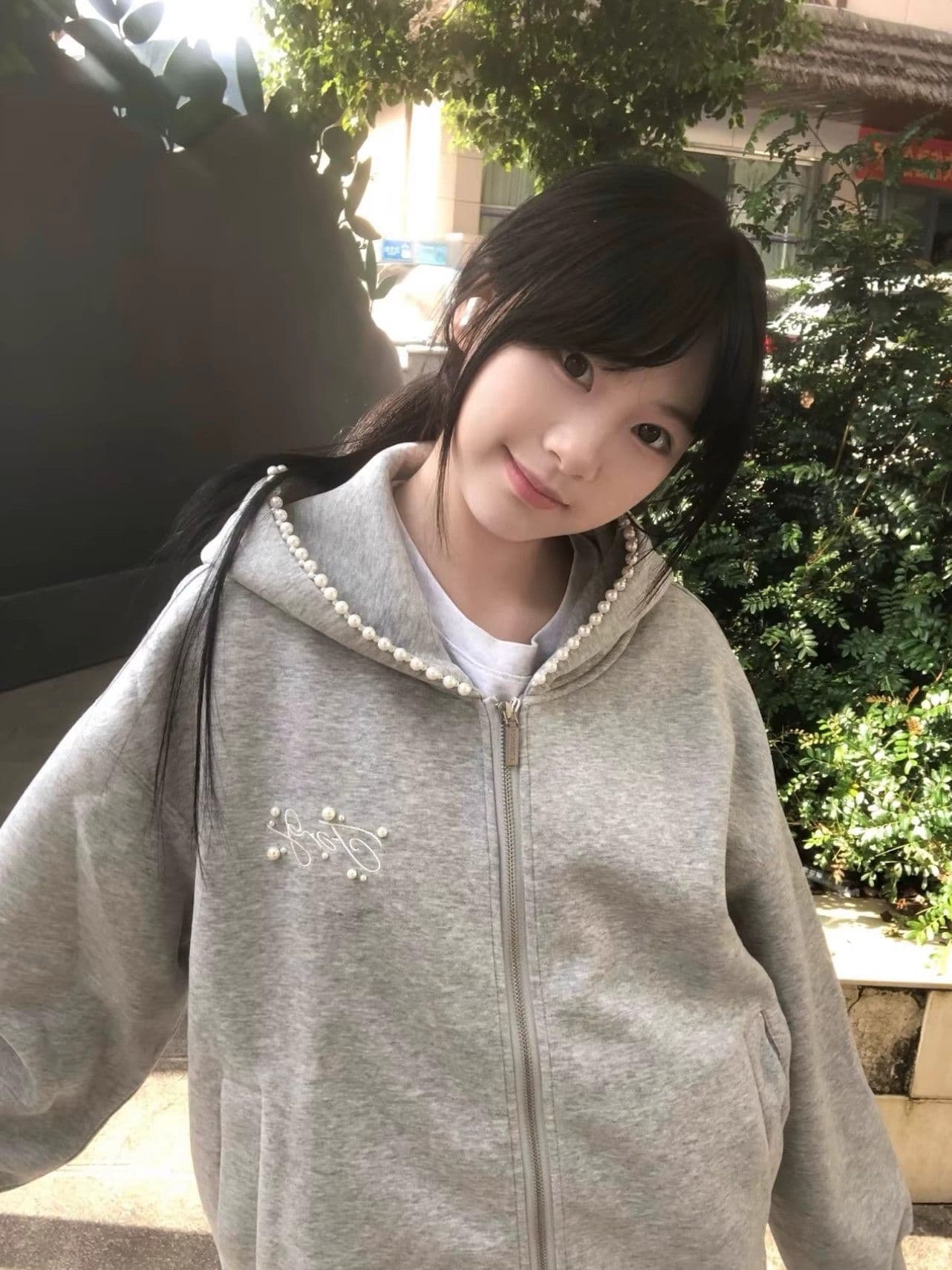 원본 마 작업 통치자 인치 아이언 지퍼 자수 주문 구슬 인사이드 펌프 순면 가을 아메리칸 레트로 진주 비즈 박기 상세 이미지 3