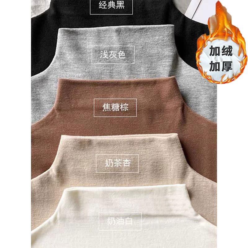 충동 섹션 De 플러시 1x1 복합 은 여우 플러시 De 플러시 반하이넥 여성 가을 핫걸 인사이드 가져 가라. 몸매 가꾸기 맨위