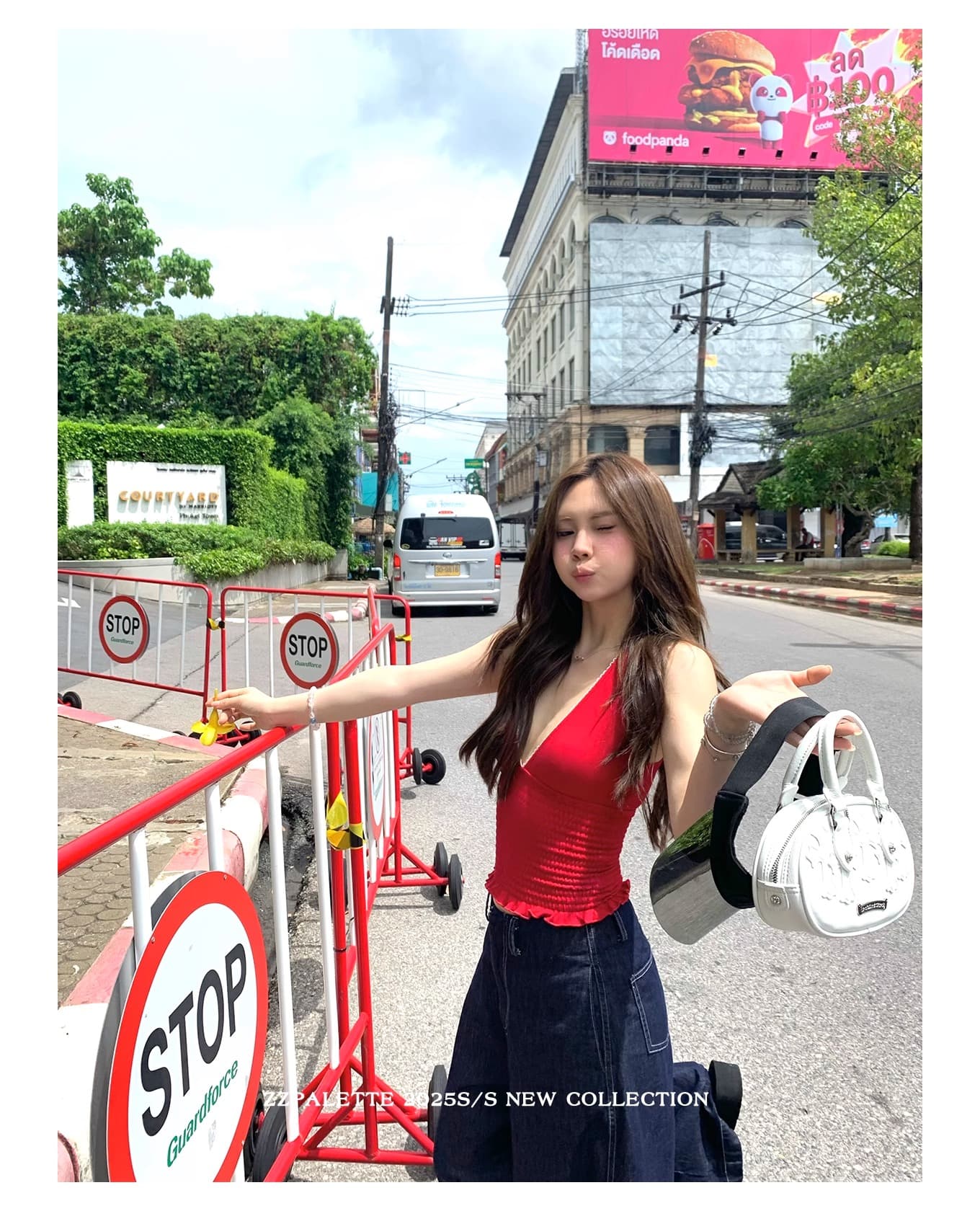 사람들 면 270 그램 황색 오직 오직 zzpalette 열파 연인 디자인 센스 핫걸 꽃 연주 중 가져 가라. 조끼 상세 이미지 14