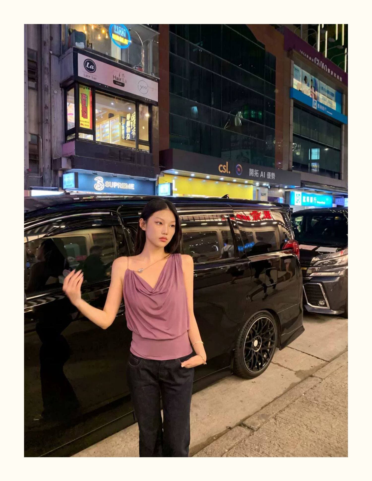 문자열 어깨끈 흔들다 칼라 캐미솔 여름 달콤한 매운맛 바람이 아닙니다. 규칙 디자인 센스 금속 장식 품격 맨위 상세 이미지 6