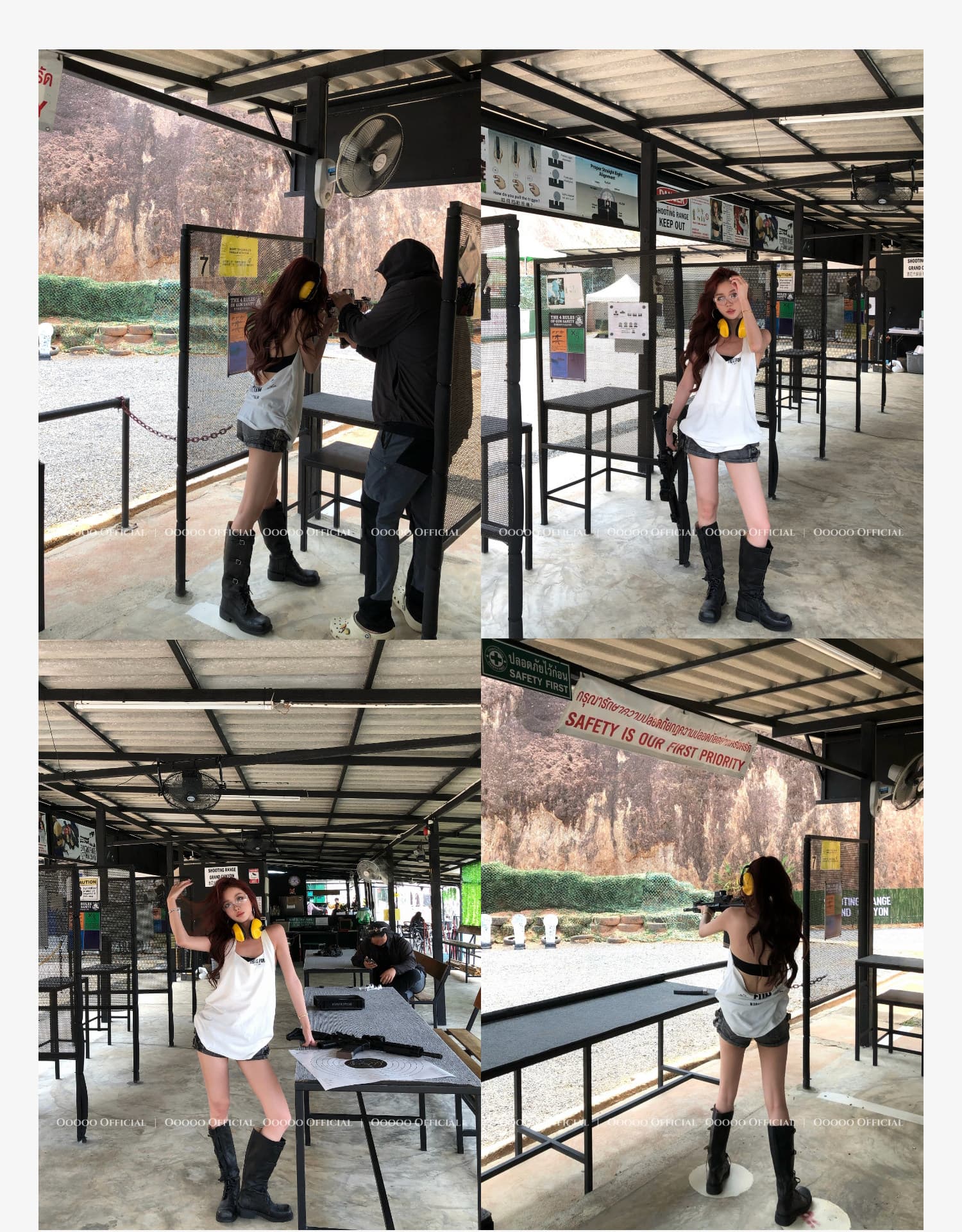 불즈 아이 핫걸 코드 아메리칸 백리스 미니멀리즘 다용도 핫걸 행침 목 조끼 여성 상세 이미지 9