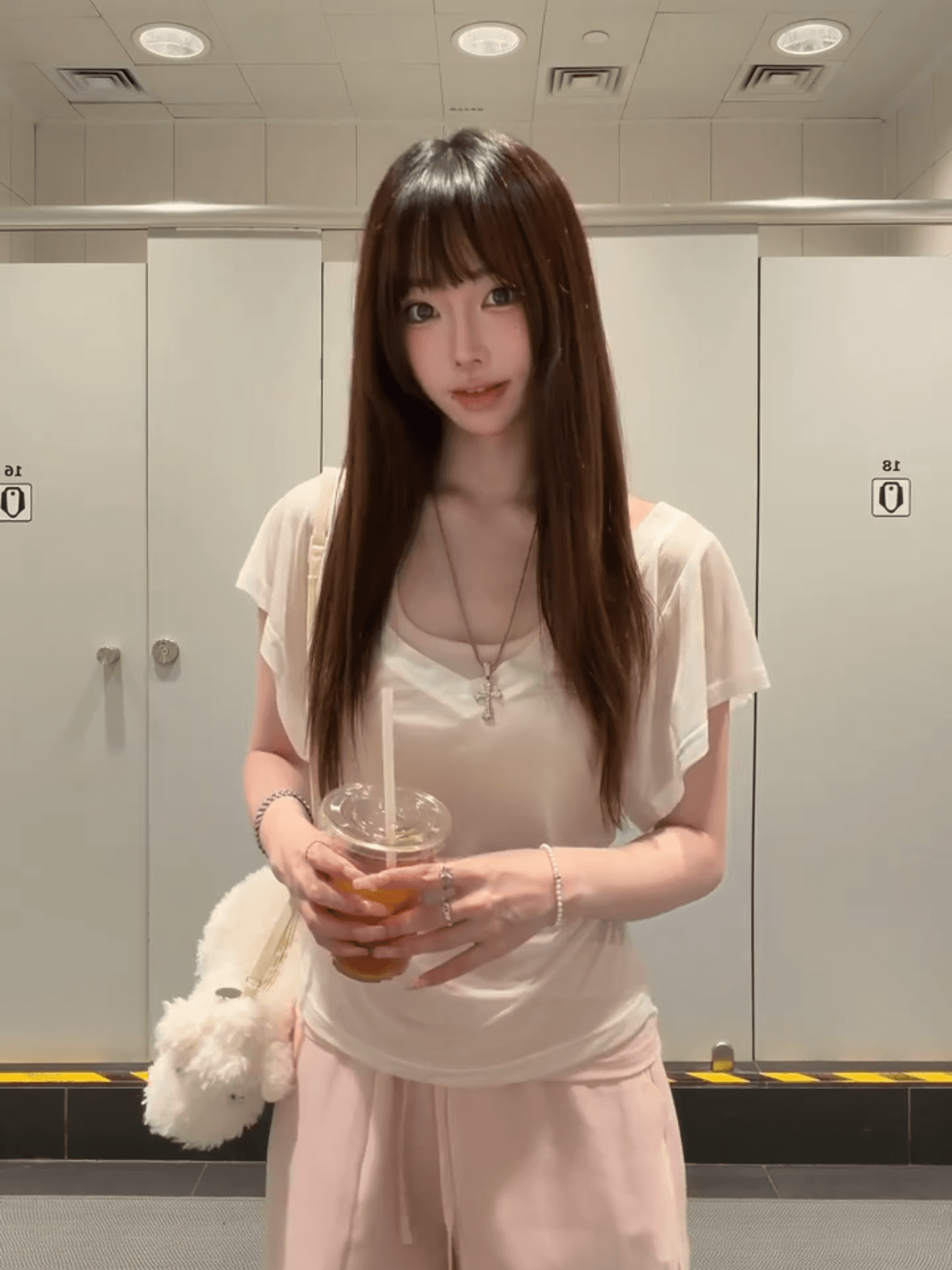 사람들 면 한 부서 행침 목 캐미솔 스택 착용 Tulle 블라우스 맨위 두 조각 여성 세트 여름 상세 이미지 2