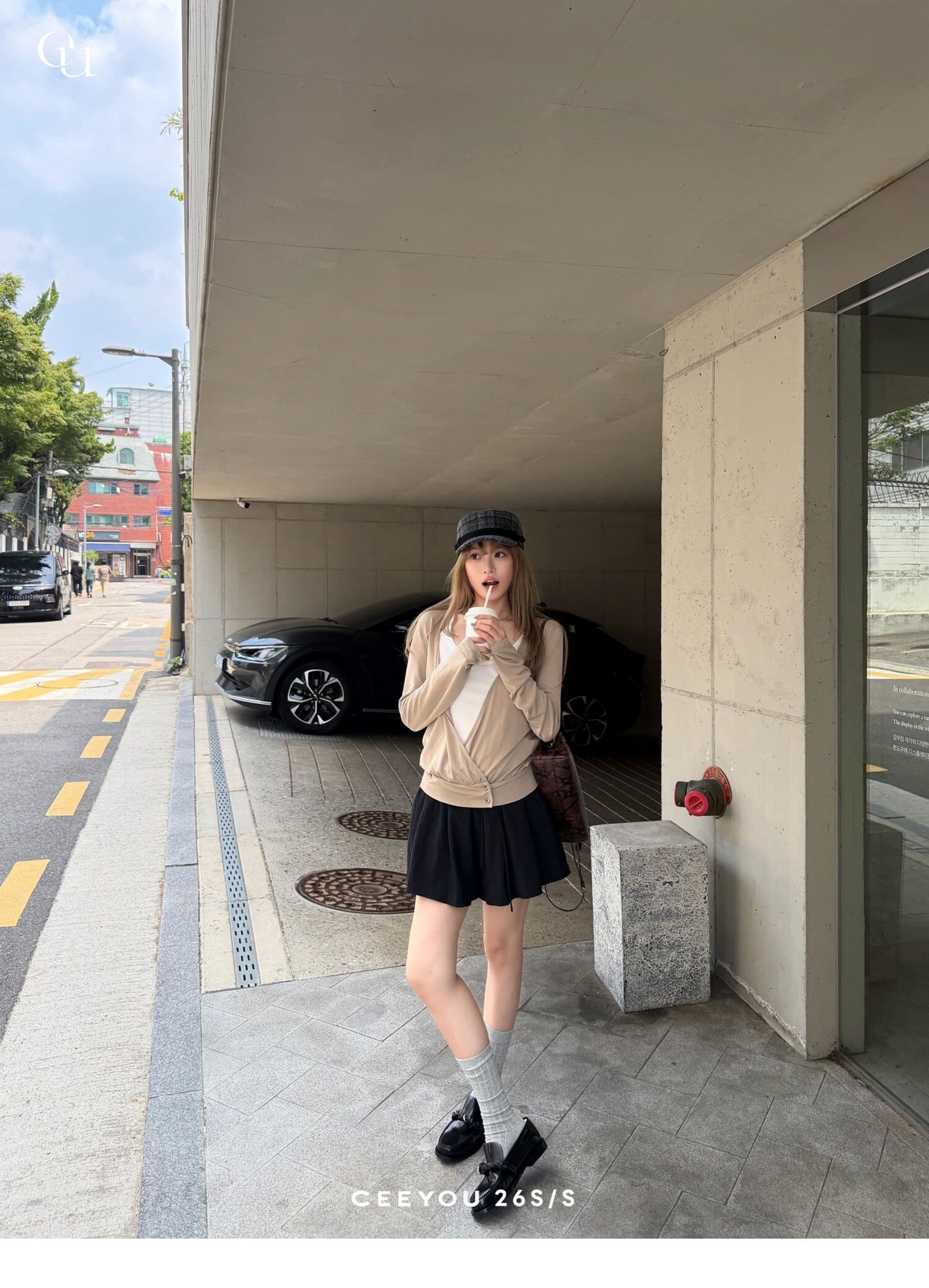 한국 대외 무역 새로운 주간 실크 비스듬한 문 襟 자외선 차단 블라우스 레이스 슬립 상세 이미지 4