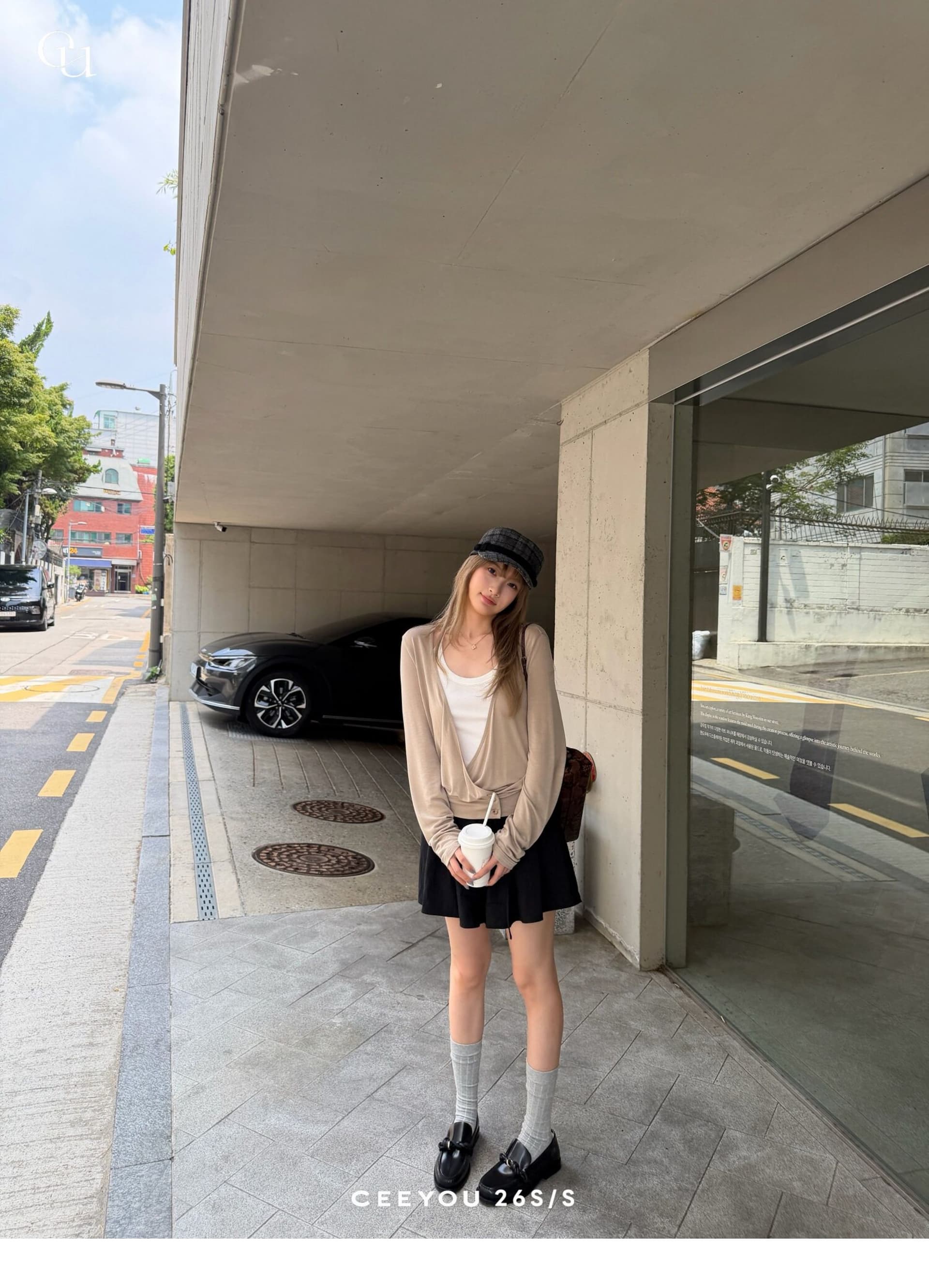 한국 대외 무역 새로운 주간 실크 비스듬한 문 襟 자외선 차단 블라우스 레이스 슬립 상세 이미지 17