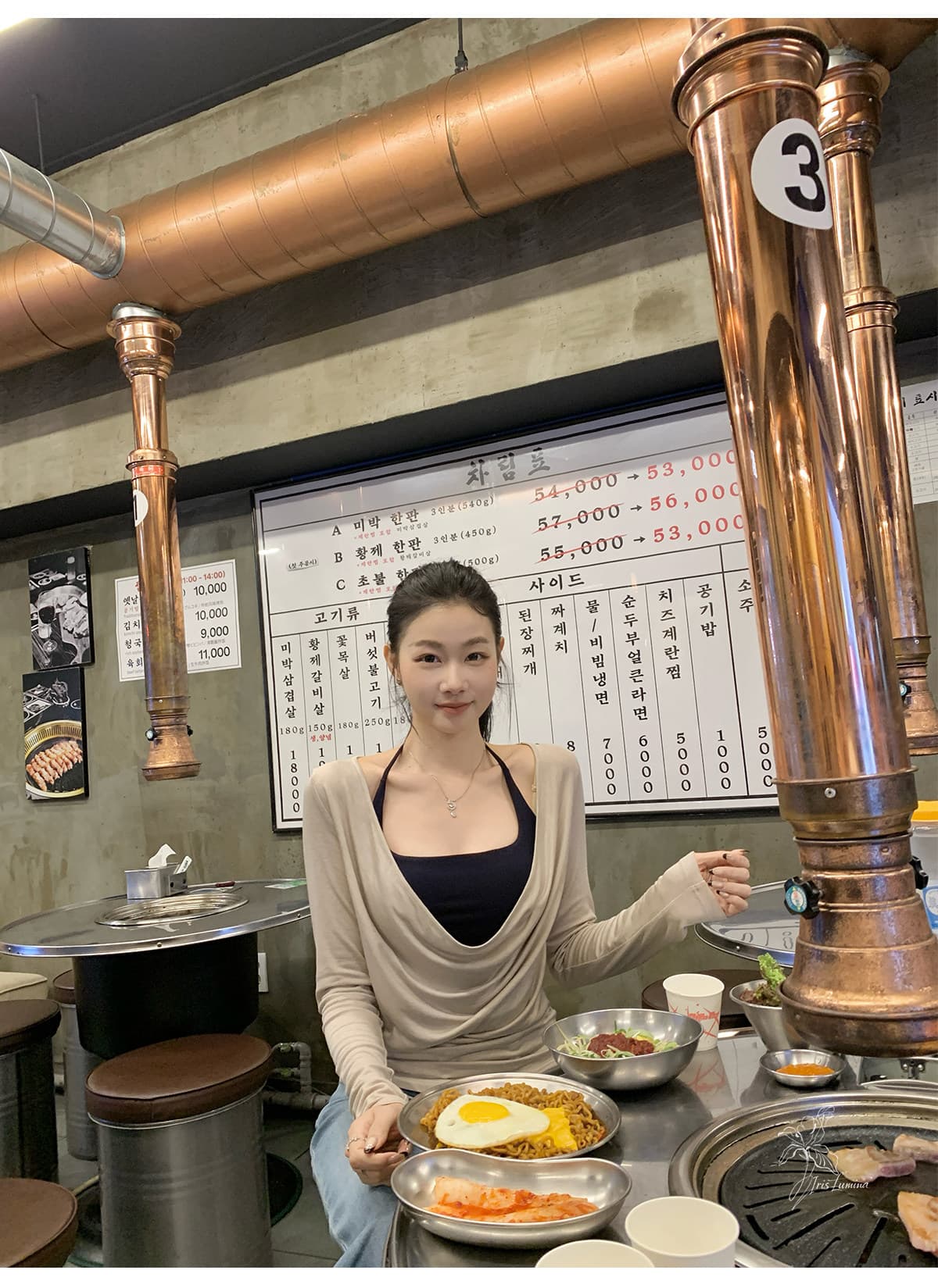 사람들 면 스택 음악 가면 의류 긴팔 블라우스 티셔츠 여성 겨울 흔들다 칼라 사실 두 조각 맨위 상세 이미지 7