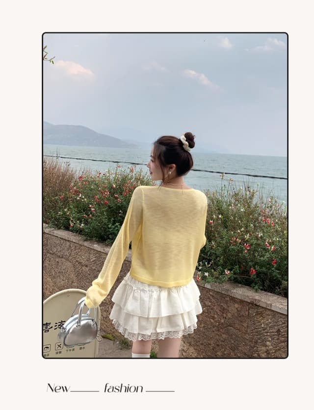 자이언트 잘 생긴 ~ 중 자외선 차단 블라우스 여성 2026 새로운 여름 루즈핏 긴팔 티셔츠 보라색 맨위 고급 센스 외부 가져 가라. 상세 이미지 16