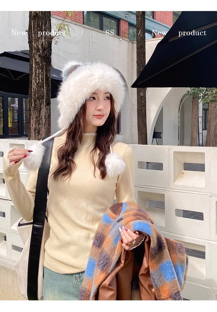 레이스 반하이넥 기본 셔츠 여성 가을 겨울 인사이드 가져 가라. 2025 새로운 중 칼라 스웨터 디자인 센스 몸매 가꾸기 니트 맨위 상세 이미지 25