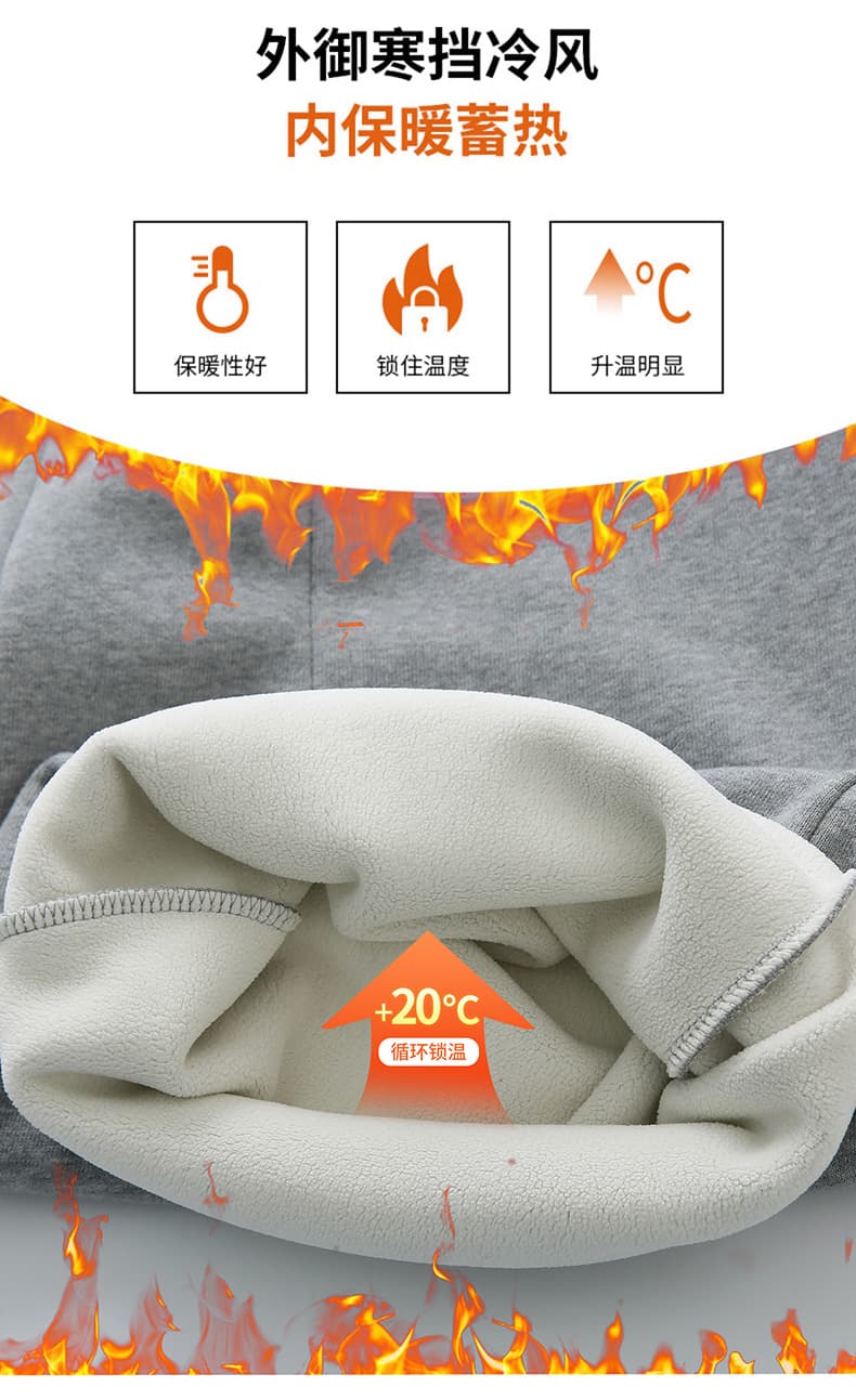 아메리칸 캐주얼 바나나 운동 바지 여성 겨울 2025 새로운 웨이 바지 모통이 칼 바지 하이웨이스트 와이드 레그 팬츠 어린이 털이 있는 섹션 상세 이미지 9