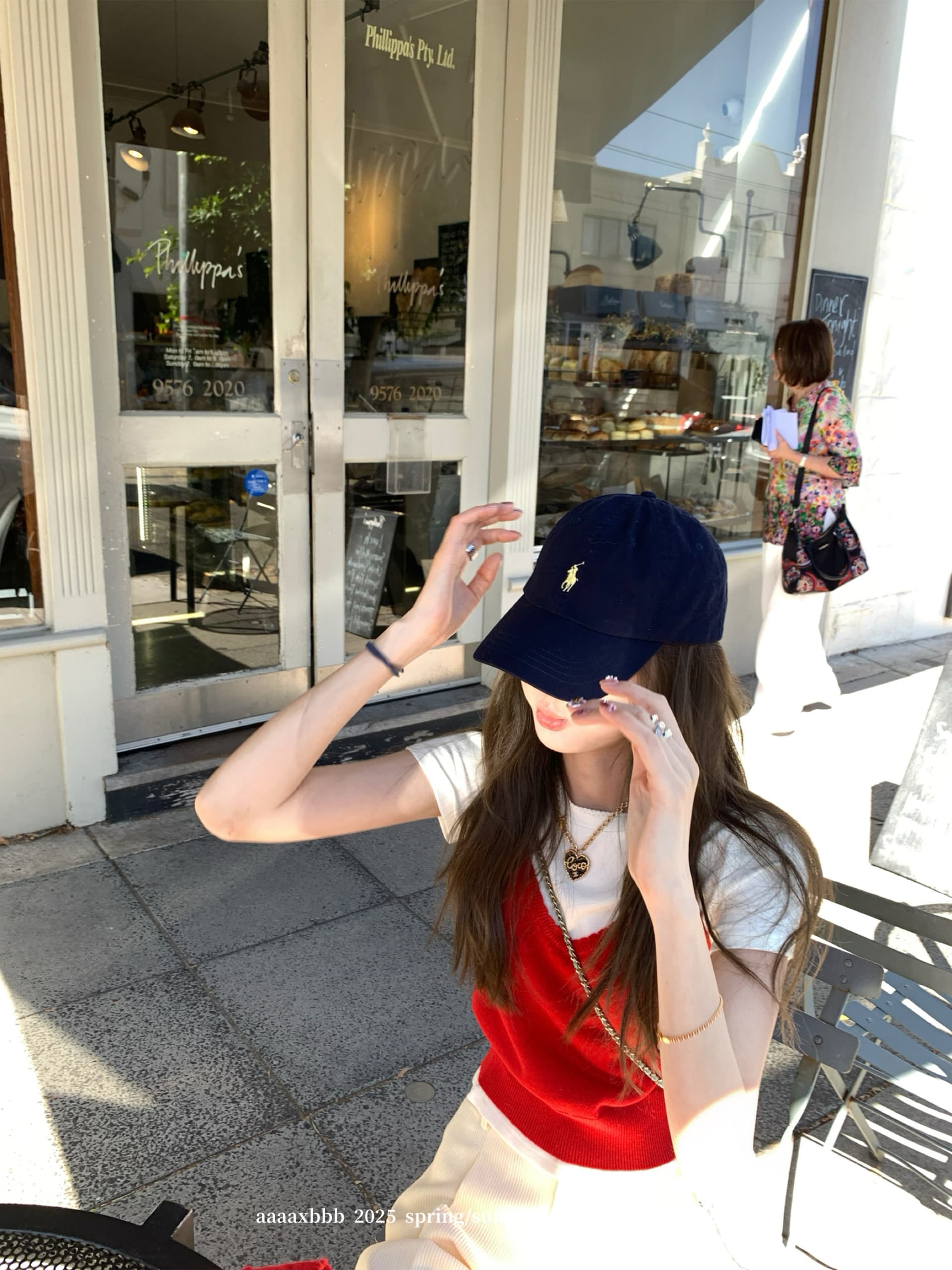 aaaaxbbb 호박색 오후 삼색 양모 뜨개질 정장 한 부서 슬링 맨위 여가 카디건 여성 코트 상세 이미지 5