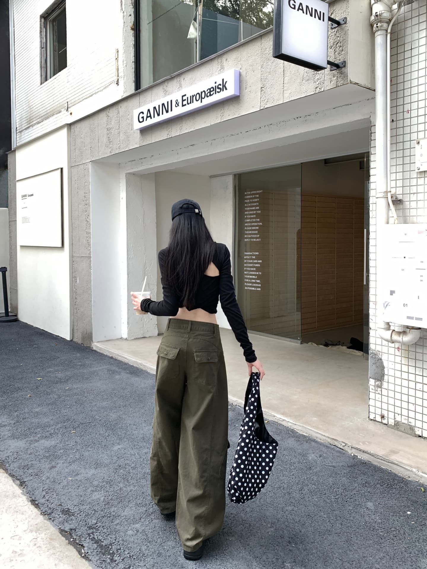 열세 개 품질 아메리칸 캐주얼 넓은 다리 스트레이트 데님 워크웨어 팬츠 상세 이미지 16