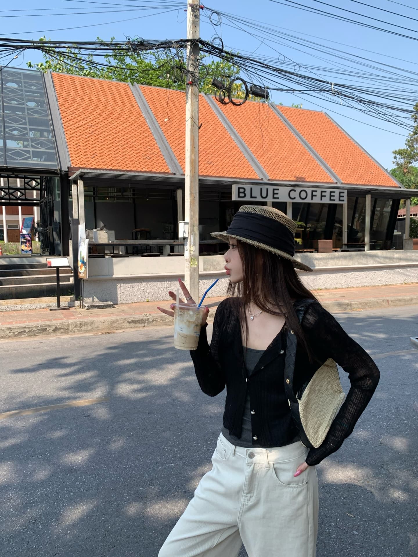 실사 순수한 욕망 부드러운 작은 셔츠 대나무 마디 마 얇고 가벼운 니트 오픈 가디건 여름 마이크로 ~을 통해 자외선 차단 맨위 상세 이미지 4