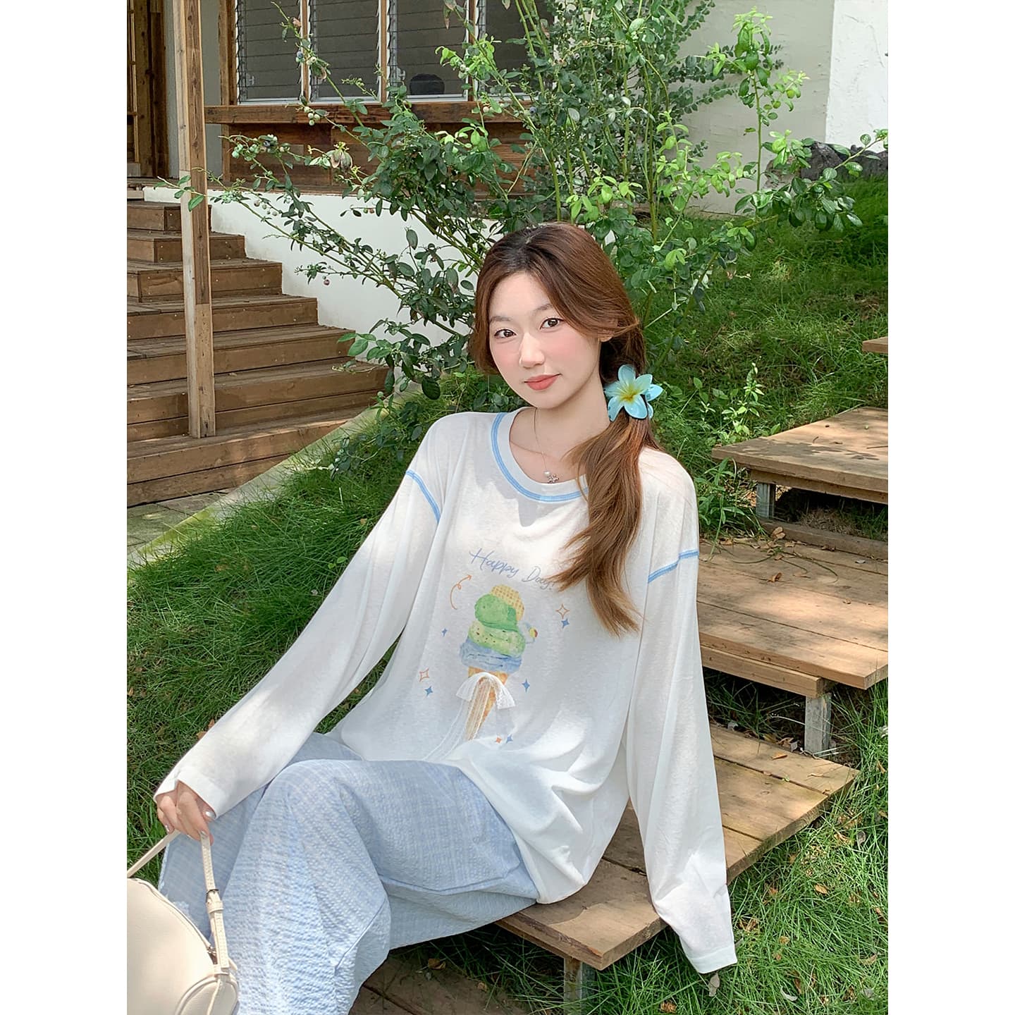 한 부서 느긋한 바람 얇은 스타일 통기성 긴팔 태양 보호 셔츠 여성 여름 새로운 해변가 분위기 센스 외부 가져 가라. 블라우스 맨위 이미지 5