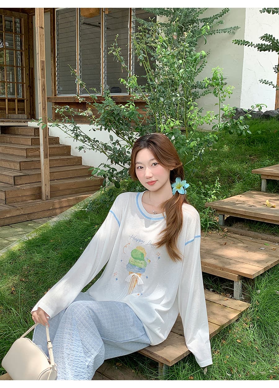 한 부서 느긋한 바람 얇은 스타일 통기성 긴팔 태양 보호 셔츠 여성 여름 새로운 해변가 분위기 센스 외부 가져 가라. 블라우스 맨위 상세 이미지 9