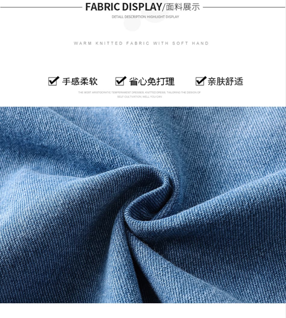 실사 레트로 순면 워싱 데님 여성 코트 새로운 다용도 루즈핏 슬림해 보이는 긴팔 재킷 캐주얼 맨위 상세 이미지 6